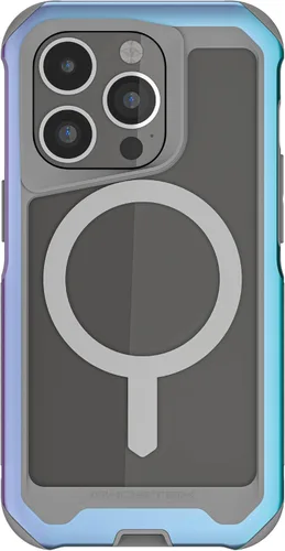 Miniatura 49 de Ghostek Atomic Slim - Funda protectora para iPhone 15 Pro Max, compatible con accesorios MagSafe, marco de metal de aluminio, funda de teléfono