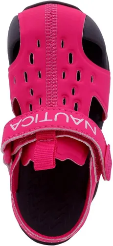Miniatura 4 de Nautica Sandalias deportivas para niños, informales, con punta cerrada, para exteriores, verano, agua, perla 3, niño y niña (niño pequeño)
