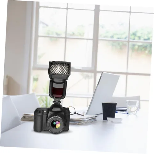 Miniatura 4 de Hemobllo 3 unids Accesorio Flash Spot Filtro Honeycomb Grid Softbox Reflector Control de Luz para Cámara