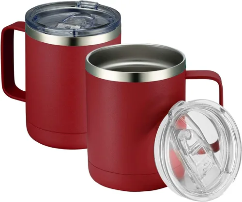 Miniatura 50 de MEWAY - Taza de café con asa, vaso térmico