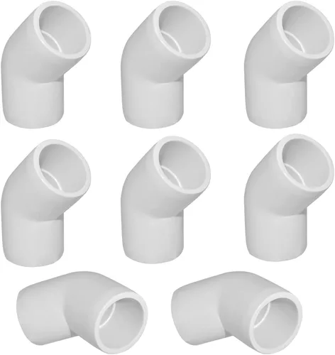 Miniatura 16 de Accesorio en T de PVC de 1", Conector de Codo de 3 Vías, Codo de 90 Grados con Salida Lateral Grado Muebles, Accesorios de Esquina de PVC