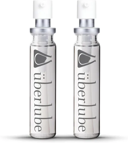Uberlube Lubricante de silicona - Good to Go Recarga de viaje, lubricante de silicona sin perfume, lubricación personal: lubricante sexual líquido