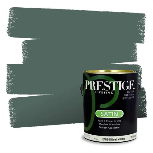 Miniatura 341 de Prestige Paints - pintura de exterior y pintura de imprimación en una, E100-T-6006-10AVP