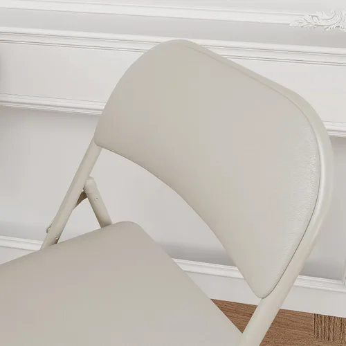Miniatura 6 de GarveeHome Paquete de 2 sillas plegables con cojines acolchados, silla plegable acolchada con capacidad para hasta 350 libras, silla plegable
