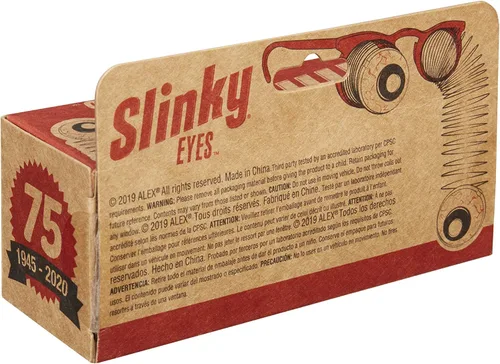 Miniatura 2 de Slinky Ojos de marca originales en paquete retro del 75 aniversario