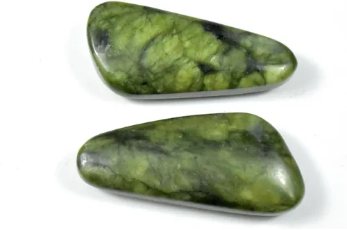 Miniatura 9 de Juego de 6 piedras de masaje caliente con basalto natural, cálidas, para masaje de spa, 2.36 x 3.14 pulgadas (2.4 x 3.1 in), 2 Negro