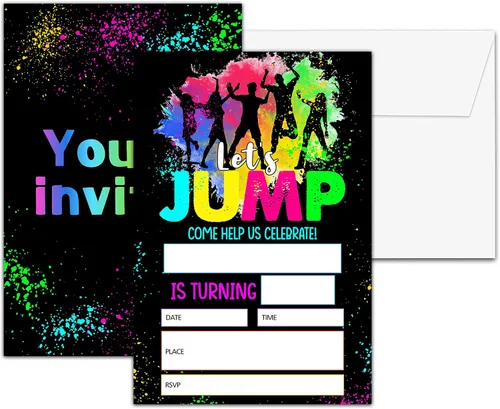 Miniatura 9 de Invitaciones para fiesta de primer cumpleaños, invitaciones de cumpleaños con purpurina de globo, invitaciones de cumpleaños de doble cara