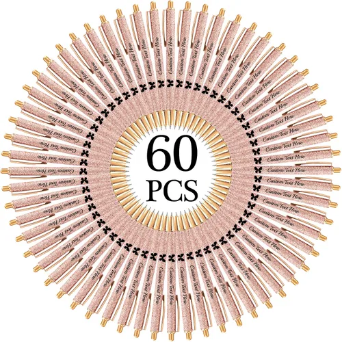 Miniatura 97 de Aolun 10 bolígrafos personalizados con nombre, bolígrafo retráctil con mensaje de texto para mujeres, enfermeras, escritura, cumpleaños, graduación