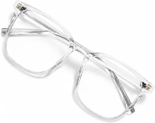 Miniatura 11 de Oversized Square Blue Light Blocking Glasses for Women Men, Anti-Fatigue Computer Monitor Glasses Reduce Eye Strain