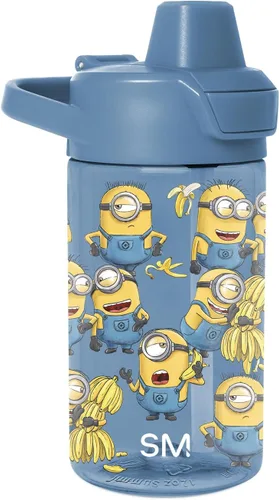 Miniatura 21 de Simple Modern Peppa Pig Botella de Agua Summit de Plástico Tritan para Niños 12 oz Taza Sin BPA con Tapa de Pajita Cubierta a Prueba de Fugas