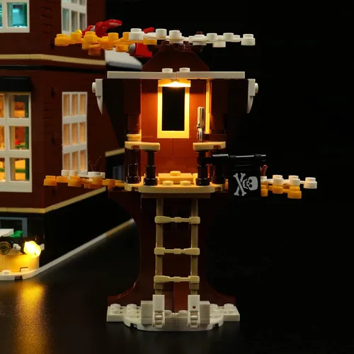 Miniatura 5 de VONADO Kit de luz LED compatible con el juego Lego Home Alone - Versión musical