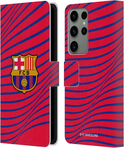 Miniatura 230 de Head Case Designs Funda de piel con licencia oficial del FC Barcelona Barca Crest Graphics para Samsung Galaxy A06 4G