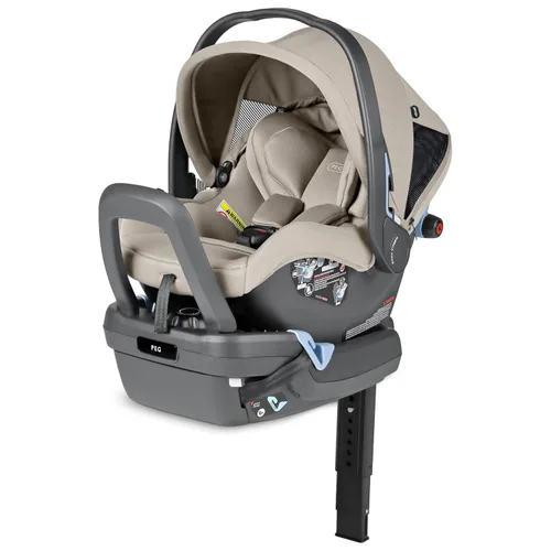 Peg Perego Primo Viaggio Nido - Asiento de coche infantil orientado hacia atrás - Incluye base con pata de carga y barra antirrebote - para bebés de