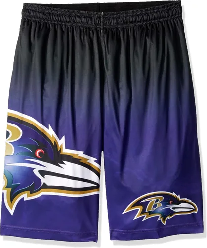 Miniatura 13 de FOCO Mens NFL Football Team Logo Gradient Big Logo Training Shorts Color del