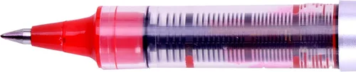 Miniatura 3 de uni-ball UB-150 Eye Micro Rollerball, tinta roja Uni Super Ink, punta de 0.020 in, caja de 12 Rojo