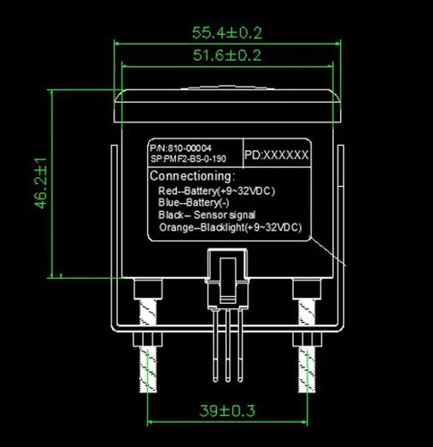 Miniatura 2 de SAMDO Medidor de Combustible Marino, Medidor de Nivel de Combustible 0-190ohm Señal 52mm con Retroiluminación 12V/24V Blanco