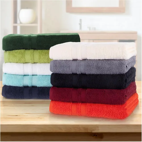 Miniatura 7 de Superior Juego de toallas de baño de algodón ultrasuave de 2 piezas, perfecto para decoración de baño, ducha, spa, gimnasio, habitación