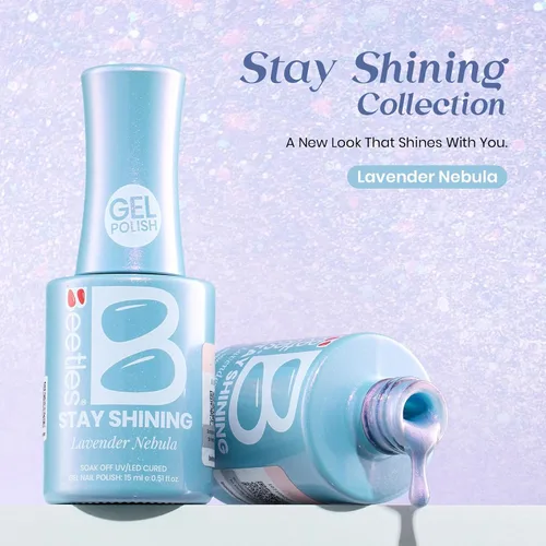 Miniatura 236 de Beetles - Esmalte de uñas de gel marrón – 0.5 onzas líquidas de esmalte de gel marrón oscuro, lámpara LED UV para uñas, regalo de manicura para I