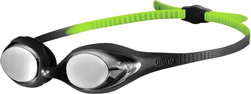 ARENA Gafas de natación unisex para jóvenes Spider Junior para niñas y niños de 6 a 12 años, lentes sin niebla, correa fácil de ajustar, sin fugas