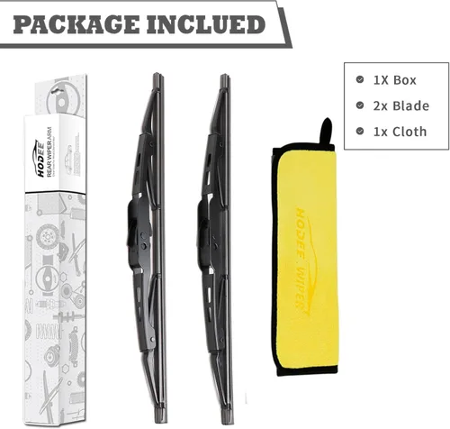 Miniatura 5 de Juego de 2 limpiaparabrisas trasero de repuesto para Chevrolet Chevy Trax 2013-2020 GMC Acadia 2017-2021 Jeep compass 2007-2016, ventana