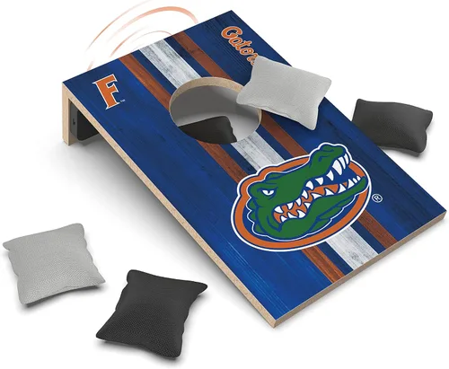Miniatura 35 de SOAR Juego de Cornhole de mesa NCAA y altavoz Bluetooth