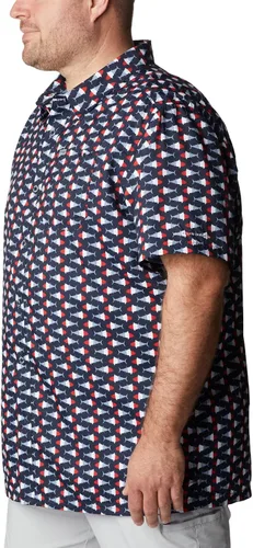 Miniatura 8 de PFG Super Slack Tide Camp - Camiseta para hombre, color gris