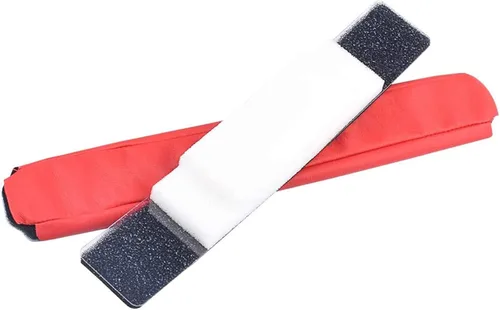 Miniatura 2 de Cojín de diadema de repuesto compatible con auriculares Beats Pro/Detox - Almohadilla de espuma suave para la diadema (rojo)