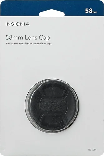 Miniatura 2 de Insignia Tapa de lente de 2.283 in - Negro