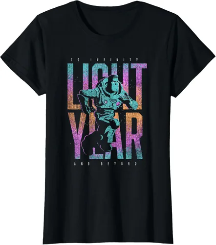 Miniatura 34 de Disney Pixar Lightyear Buzz Lightyear To Infinity And Beyond Camiseta, Negro