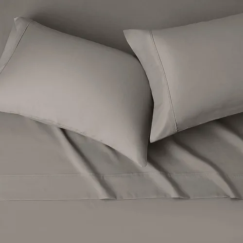 Miniatura 20 de Juego de sábanas de tamaño King, 4 piezas, sábanas negras King, sábanas de lino ultra suaves y transpirables para cama tamaño King, sábanas de cama