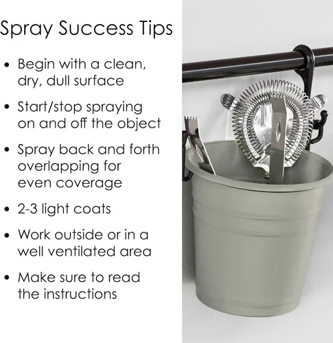Miniatura 101 de Krylon Fusion - Pintura en aerosol adhesiva todo en uno para uso en interiores y exteriores, 12 onzas, aluminio
