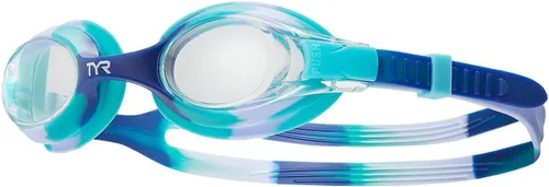 Miniatura 22 de TYR Swimple Tie-Dye Kids' Swim Goggles Azul/Verde