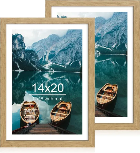 Miniatura 15 de Hongkee - Juego de 2 marcos de fotos, HK042515-MD5.5X8.5-BK(2PK)