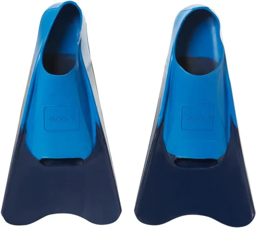 Sporti Aletas de natación cortas para adultos y niños para natación en piscina, aletas flotantes para natación y snorkel, aletas de natación para