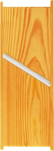 Cortador de madera para verduras y zanahoria coreana - Rallador con soporte para cocina - Trituradora para verduras con soporte