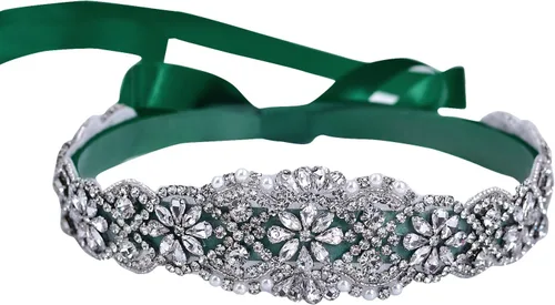 Miniatura 67 de azaleas Cinturón de boda fino de cristal para mujer, cinturón de novia para boda, dama de honor, accesorios de vestido de niña de las flores, 16