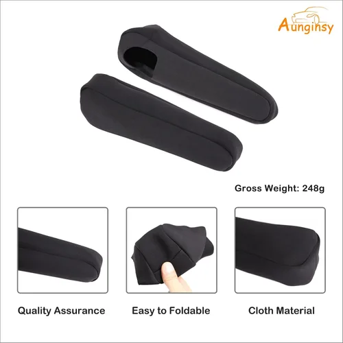 Miniatura 7 de Aunginsy Fundas para reposabrazos de asiento para Toyot@ FJ Cruiser 2007-2021, par de fundas de cojín para reposabrazos lateral izquierdo y derecho