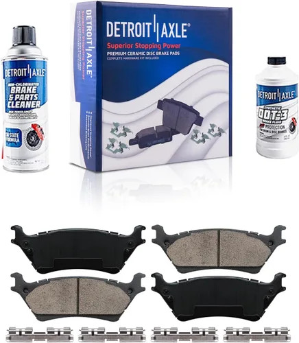 Miniatura 68 de Detroit Axle - Pastillas de freno traseras para Kia Sportage 2017-2022, Hyundai Tucson 2016-2021, pastillas de freno de cerámica 2018 2019 2020