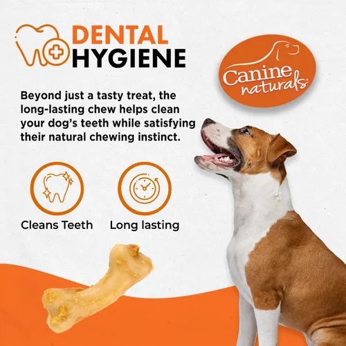 Miniatura 5 de Canine Naturals IrresistiBONES - Masticable de pollo de larga duración, hecho de pollo criado en Estados Unidos, con un revestimiento de carne real