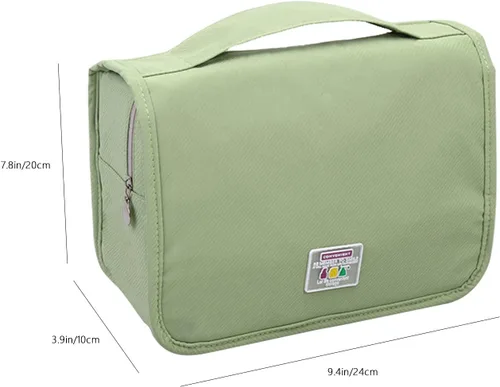 Miniatura 2 de Neceser para mujer, bolsa de maquillaje colgante con gancho, organizador de viaje, artículos esenciales para el dormitorio, contenedores