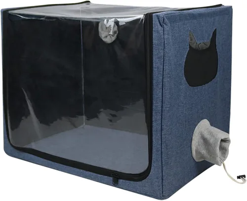 Miniatura 2 de Cámara de oxígeno para perros de 100 litros, jaula de oxígeno para mascotas y gatos, jaula grande para criadores de mascotas, incubadora de gatitos