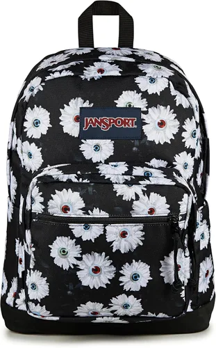 Miniatura 35 de Mochila JanSport Right Pack - Mochila duradera para el día con bolsillo acolchado para portátil de 15 pulgadas, Rosa brumosa, Tamaño único