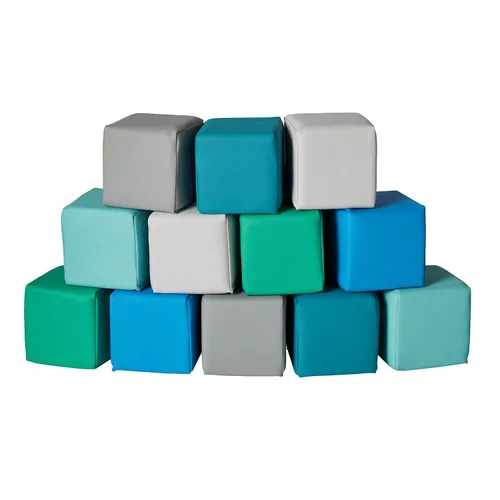 Miniatura 13 de ECR4Kids Softzone - Bloques blandos para niños (12 piezas)