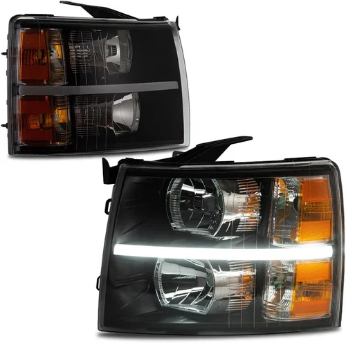 Miniatura 21 de CHEDA Conjunto de Faros Delanteros Faro Compatible con GMC Canyon/Chevy Colorado 2004-2012 Conjunto de Faros Luces de Parachoques
