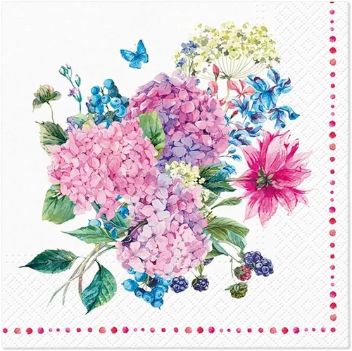Miniatura 19 de AM Décor - 20 servilletas de papel suaves de 3 capas de Decoupage de 13 x 13 pulgadas (desplegadas) (Ladybird in Daisies)