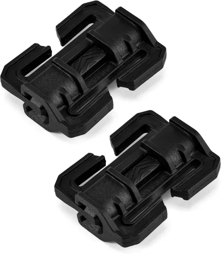 TACTICAL_GEEK TGCodeG5 Hebillas de liberación rápida: sin coser, paquete de 2 hebillas de nailon PA66 para correas de 1,4 pulgadas/1.496 in, sistema