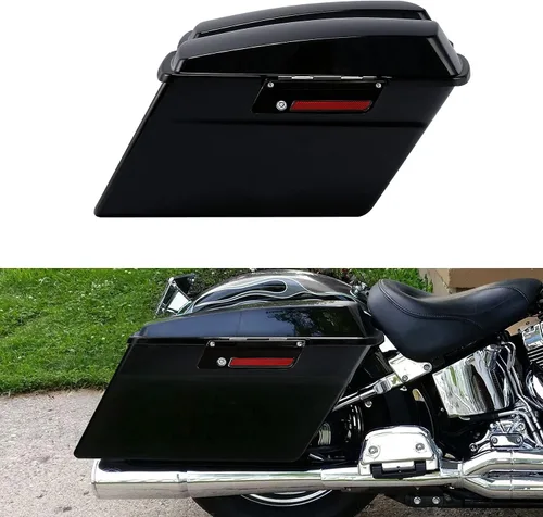 Miniatura 4 de Alforjas rígidas TCMT con maletero y llaves de cierre para Harley Touring Road King Road Street Glide Ultra Classic FLHT FLHR FLHX 1994-2013