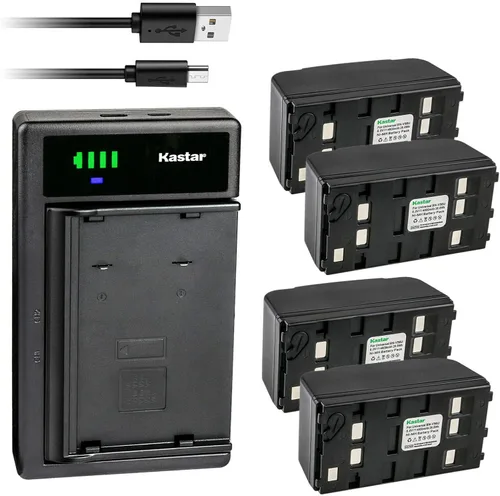 Miniatura 6 de Kastar Cargador de batería USB inteligente para Panasonic PV-IQ525 PV-L352 PV-L353 PV-L354 PV-L453 PV-L552 PV-L557 PV-L558 PV-L559 PV-L559D PV-L600