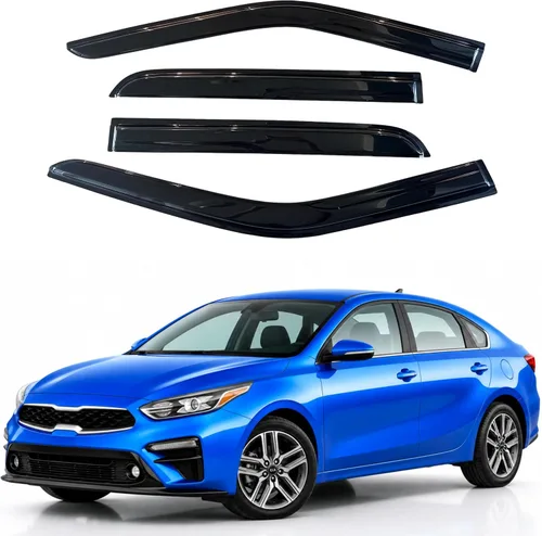 Miniatura 216 de Visor para ventana IG para Hyundai Venue 2020-2023, protector contra la lluvia, adhesivo extra duradero, deflector de viento para lado