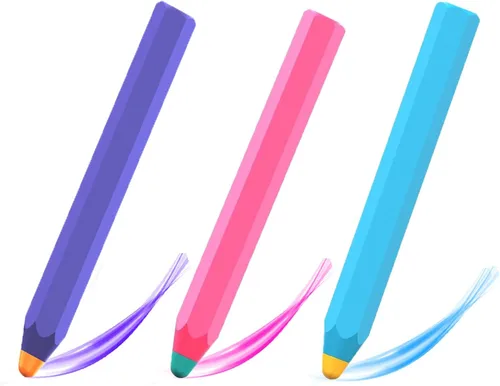 Miniatura 12 de Kenkor Lápiz táctil para niños, universal, compatible con iPad/iPhone/Android/Samsung/Kindle/Microsoft/Tablet, color azul